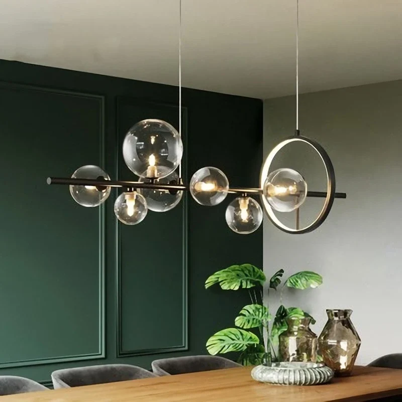 Pendelleuchte Esstisch, Modern, Schwarz | Convexum