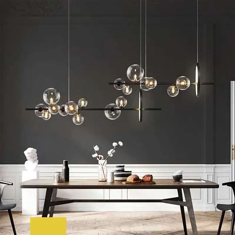Pendelleuchte Esstisch, Modern, Schwarz | Convexum