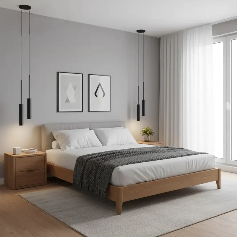 Pendelleuchte Schlafzimmer oder Wohnzimmer | Gnistør