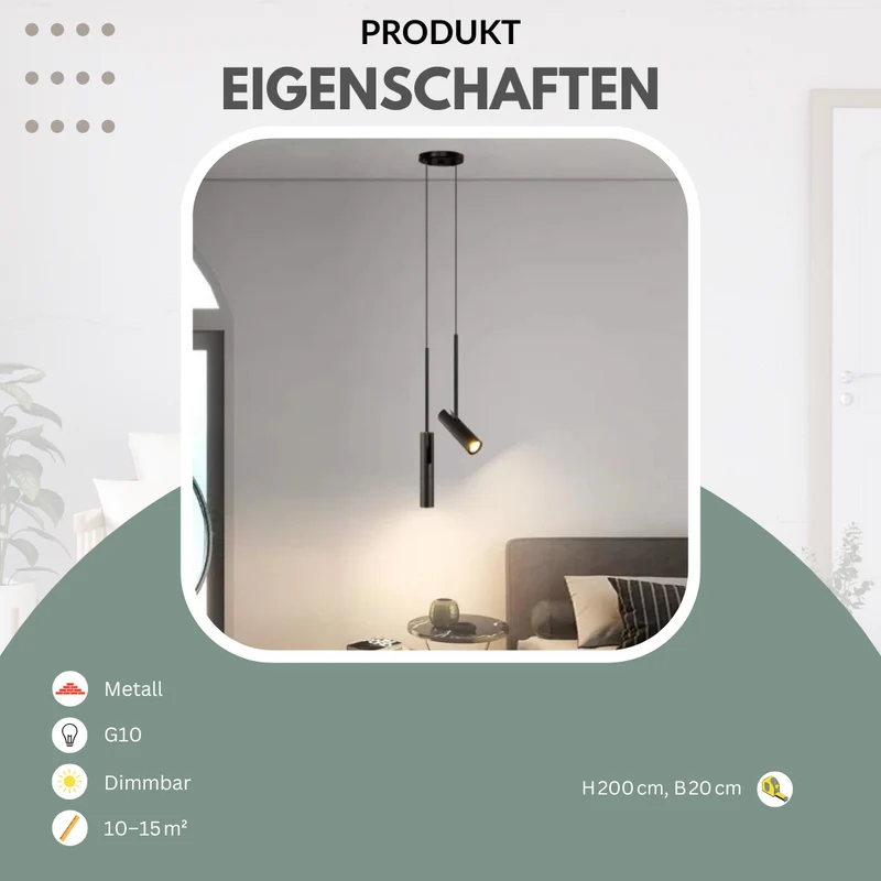 Pendelleuchte Schlafzimmer oder Wohnzimmer | Gnistør