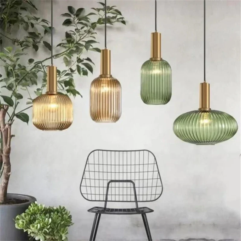 Pendelleuchte Glas, Grun | Vitrum