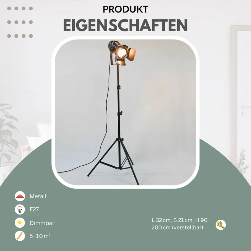 Stehlampe Industrial | Lustra