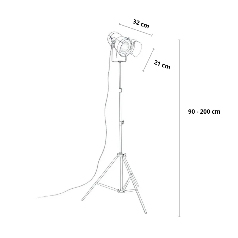 Stehlampe Industrial | Lustra