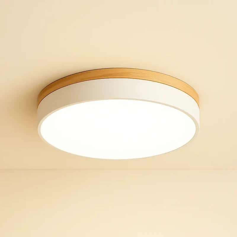 Skandinavische Deckenlampe, mit Holz | Bøde