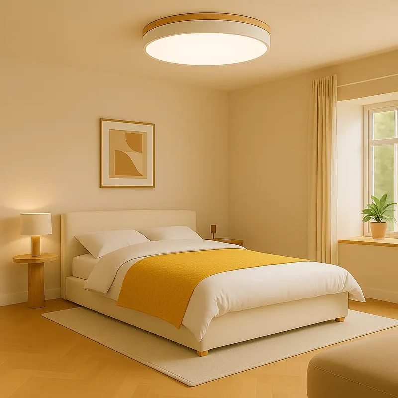 Skandinavische Deckenlampe, mit Holz | Bøde