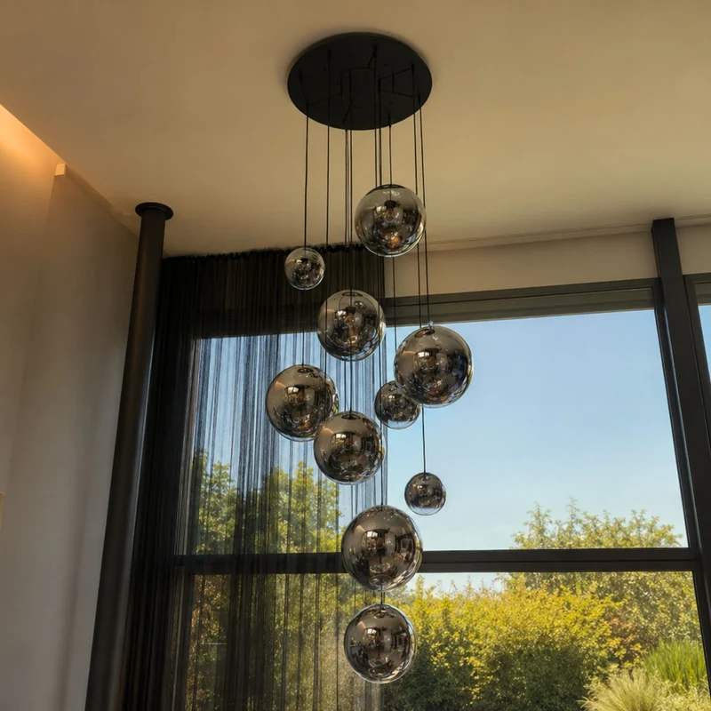 s.luce Orb Galerieleuchte 12-flammig Modular