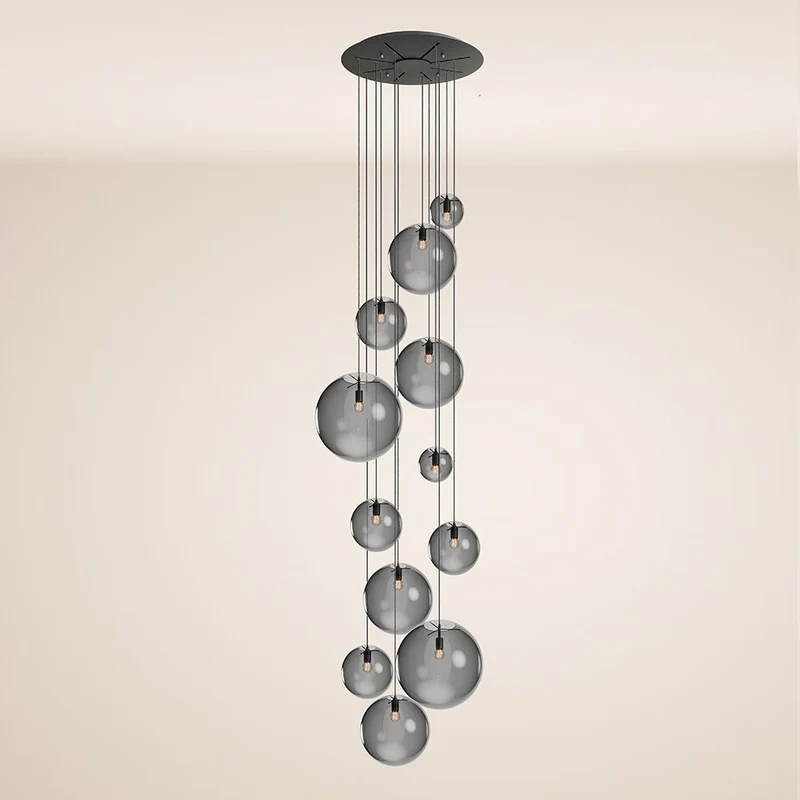 s.luce Orb Galerieleuchte 12-flammig Modular