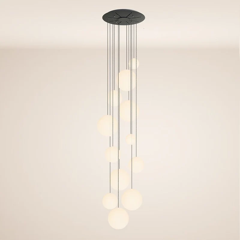 s.luce Orb Galerieleuchte 12-flammig Modular