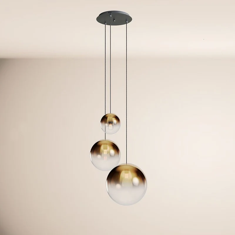 s.luce Orb 3-flammige Galerieleuchte Modular