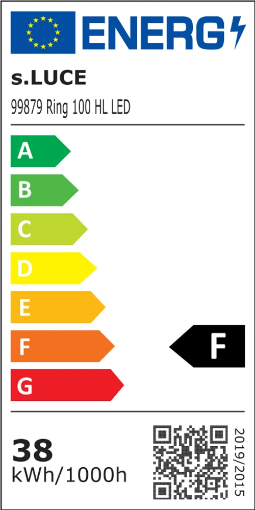 s.luce LED Ring Pendelleuchte 3-flammig Exzentrisch