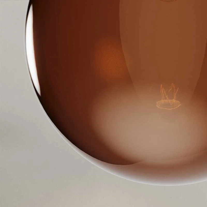 s.luce Dreibein-Stehleuchte Orb Tripod 160cm mit Glaskugel