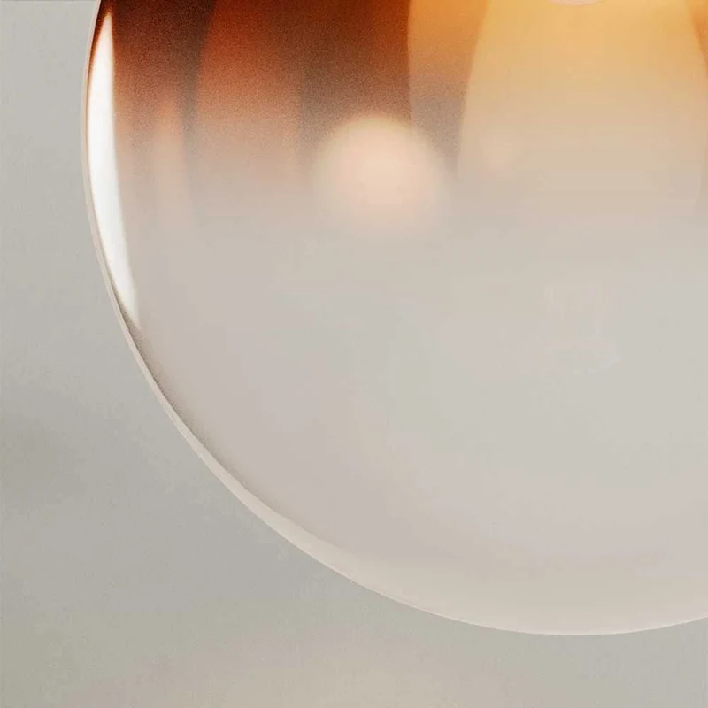 s.luce Dreibein-Stehleuchte Orb Tripod 160cm mit Glaskugel