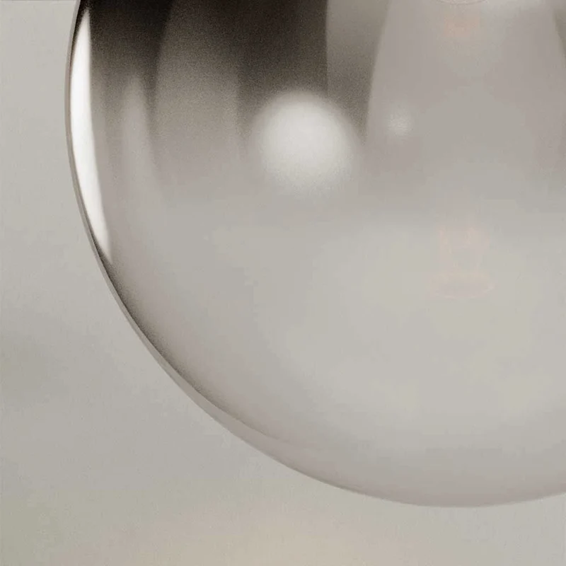 s.luce Dreibein-Stehleuchte Orb Tripod 160cm mit Glaskugel