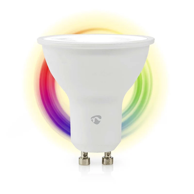 Smart Ground Spot GU10 rund | Rhodes | Edelstahl | IP66 | Zigbee | HUE-kompatibel | Mehrfarbig