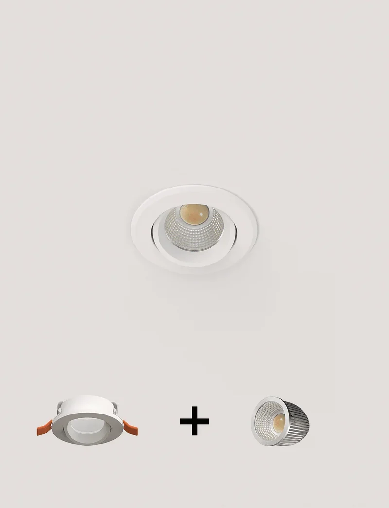 Tunable White LED Spot | 60° Ra90 2200-6500K 24V 4W+4W