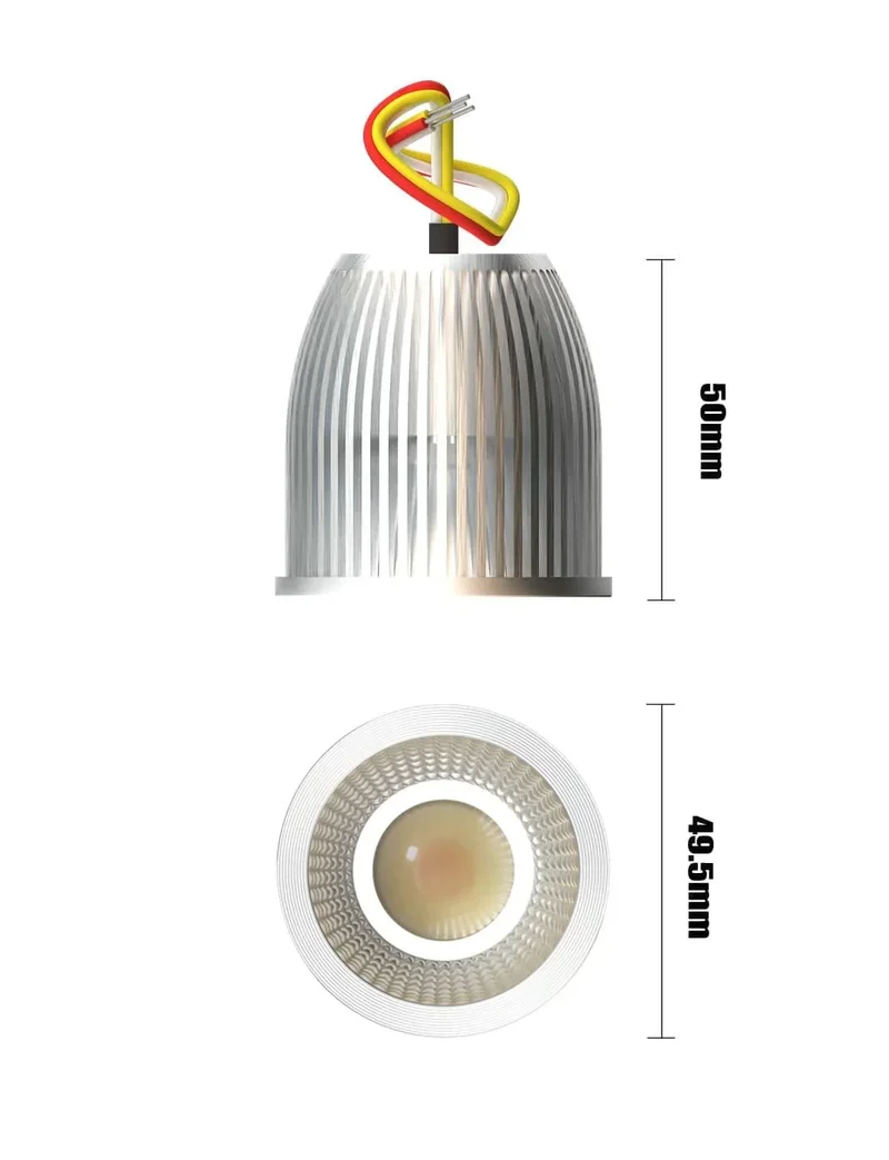 Tunable White LED Spot | 60° Ra90 2200-6500K 24V 4W+4W