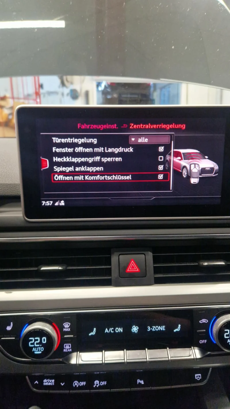 Audi Q5 FY Keyless Entry inkl. Einbau
