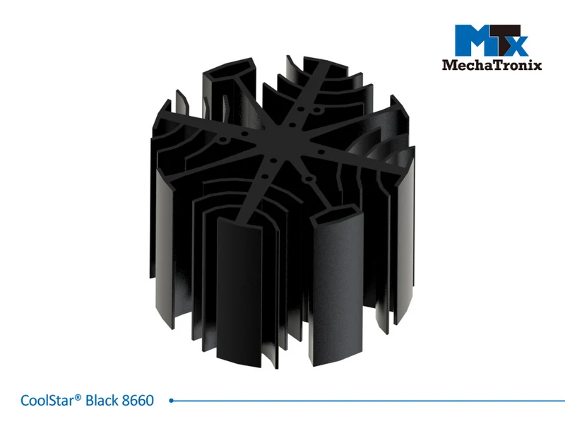 MechaTronix Kühlkörper COOLSTAR BLACK 8660