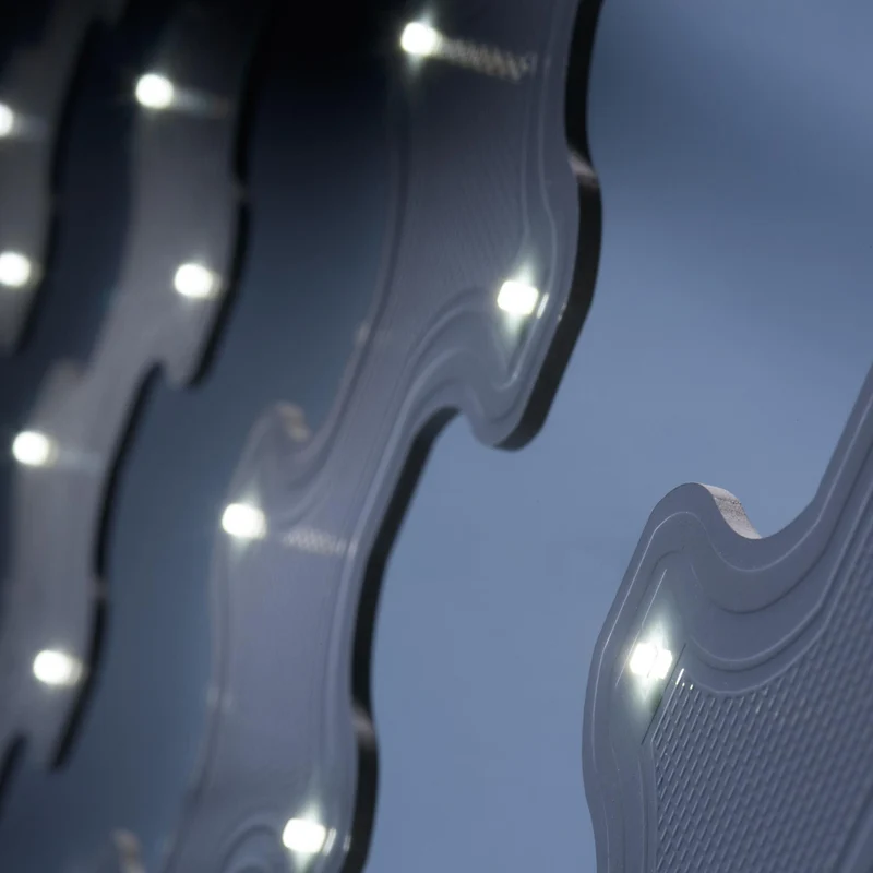BackMatrix49 Performer LED-Modul, 49 LEDs, 28x28cm, 24V