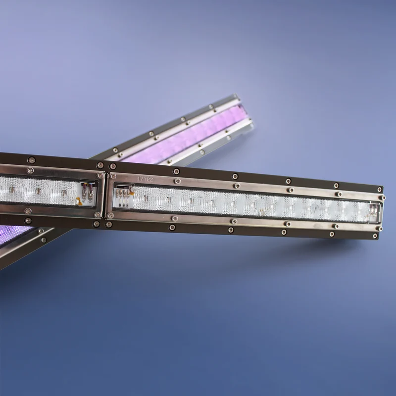 UV LED-Leuchte Violet300, 12 LEDs, 296,5mm, 3m Anschlussleitung