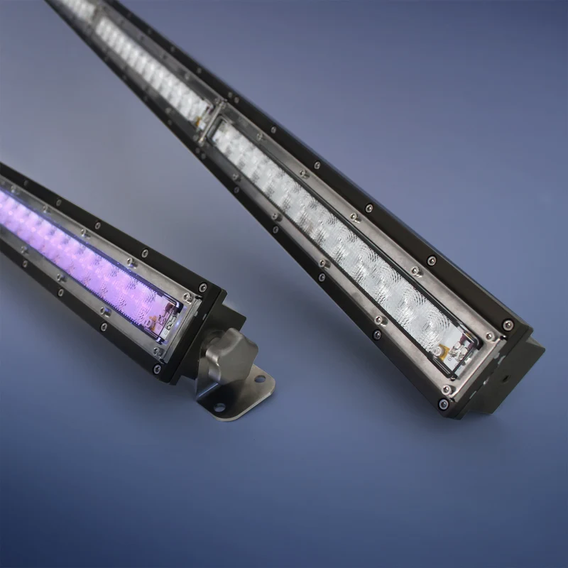 UV LED-Leuchte Violet900, 36 LEDs, 889,5mm, 3m Anschlussleitung