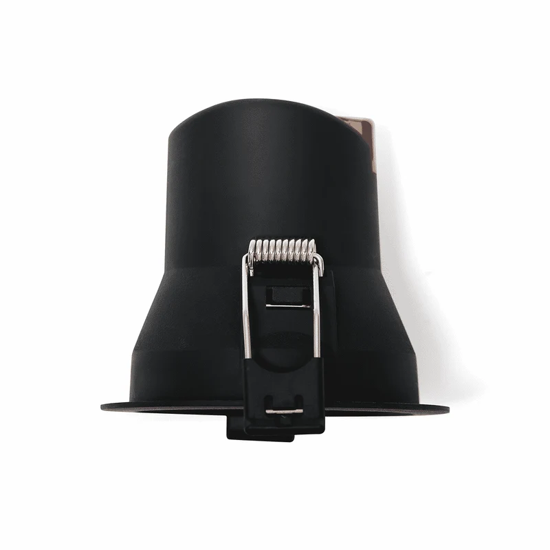 LED-Einbaustrahler | Ø68mm | MIRACLE | Rund | 6 W | Schwarz | Farbtemperaturschalter | Dimmbar