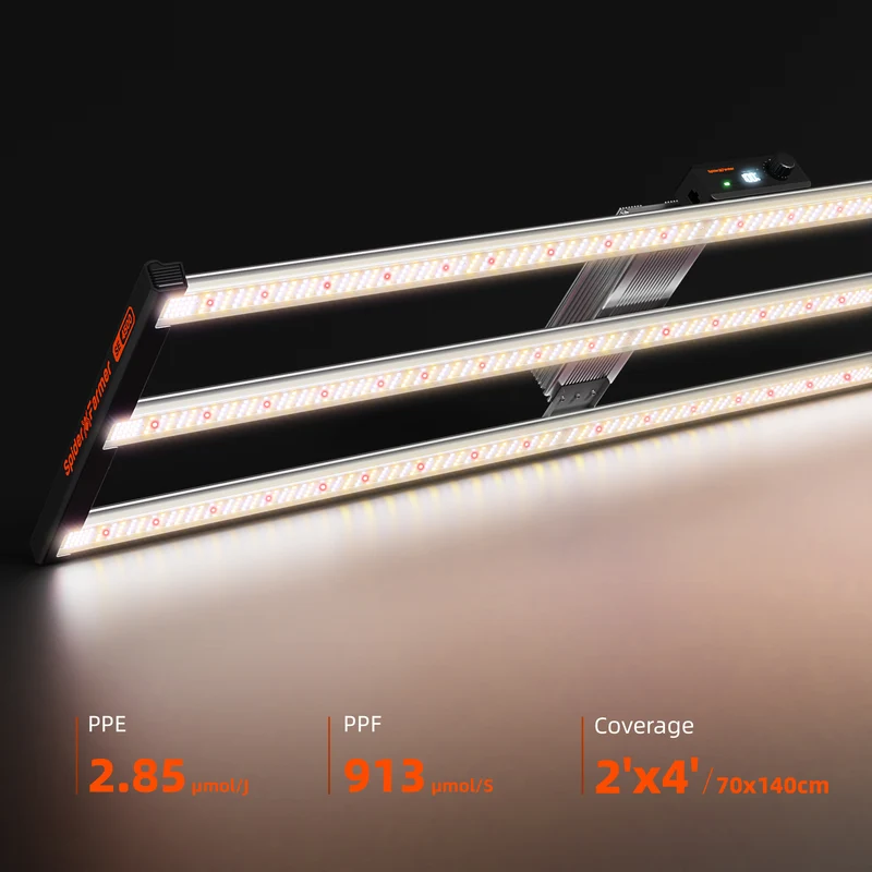 Spider Farmer SE4500 320W LED Grow Lampe Vollspektrum App
