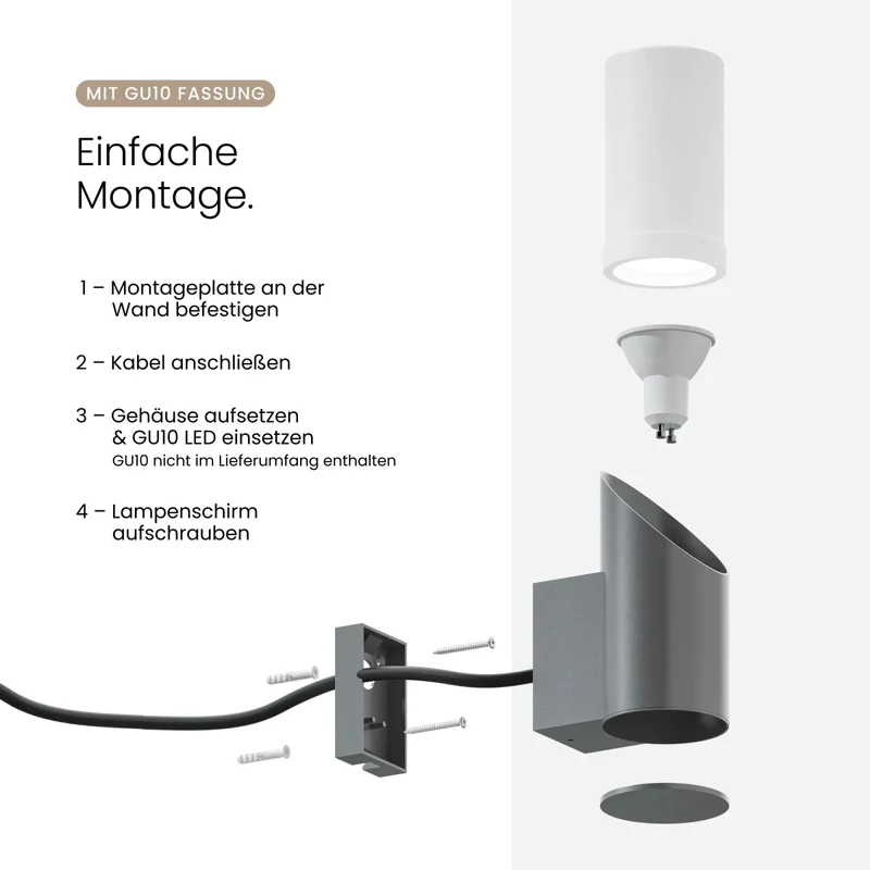 Wandleuchte LIVOR