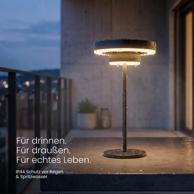 Solar Tischleuchte ELIO