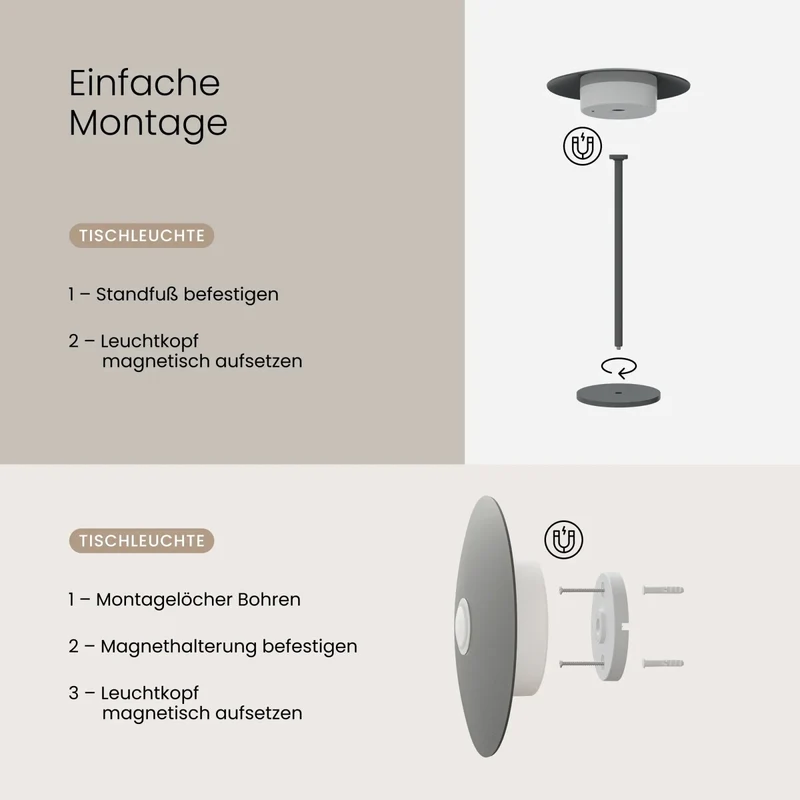 Tischleuchte VARO