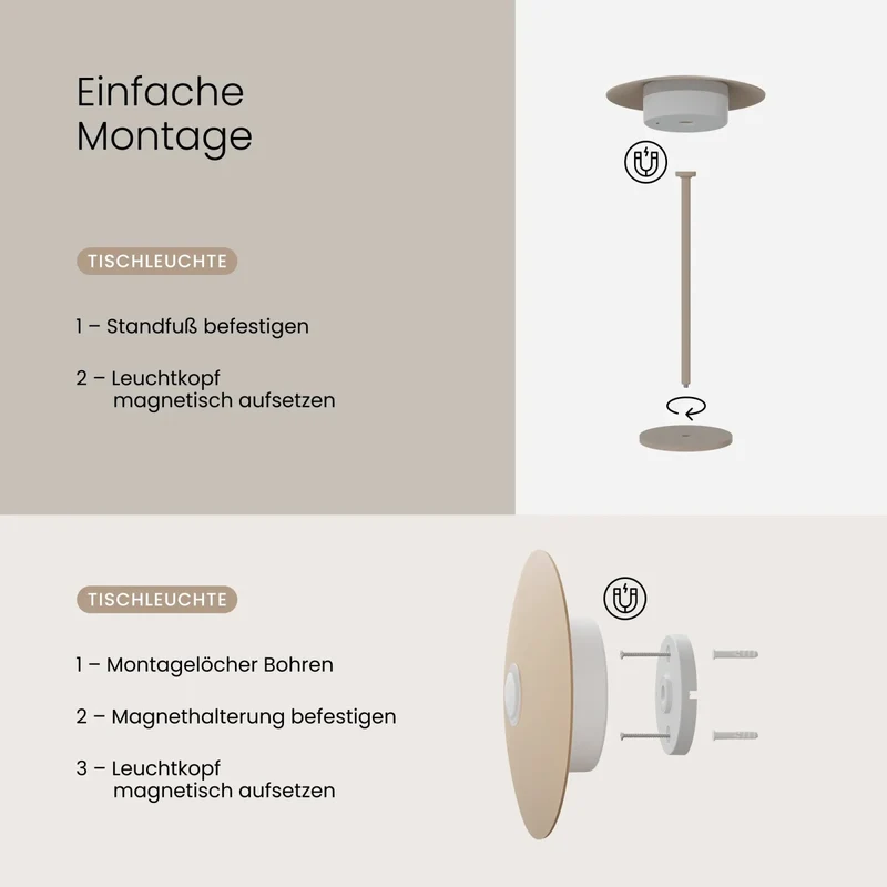 Tischleuchte VARO