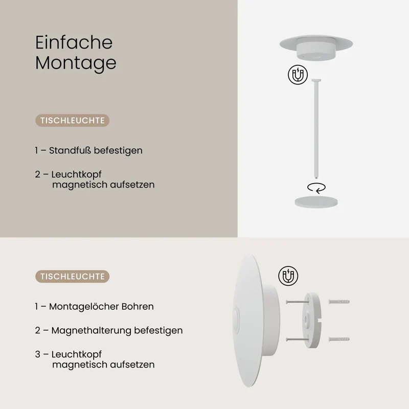Tischleuchte VARO