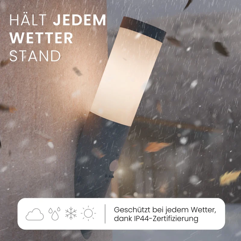 Wandleuchte WAVO mit Sensor