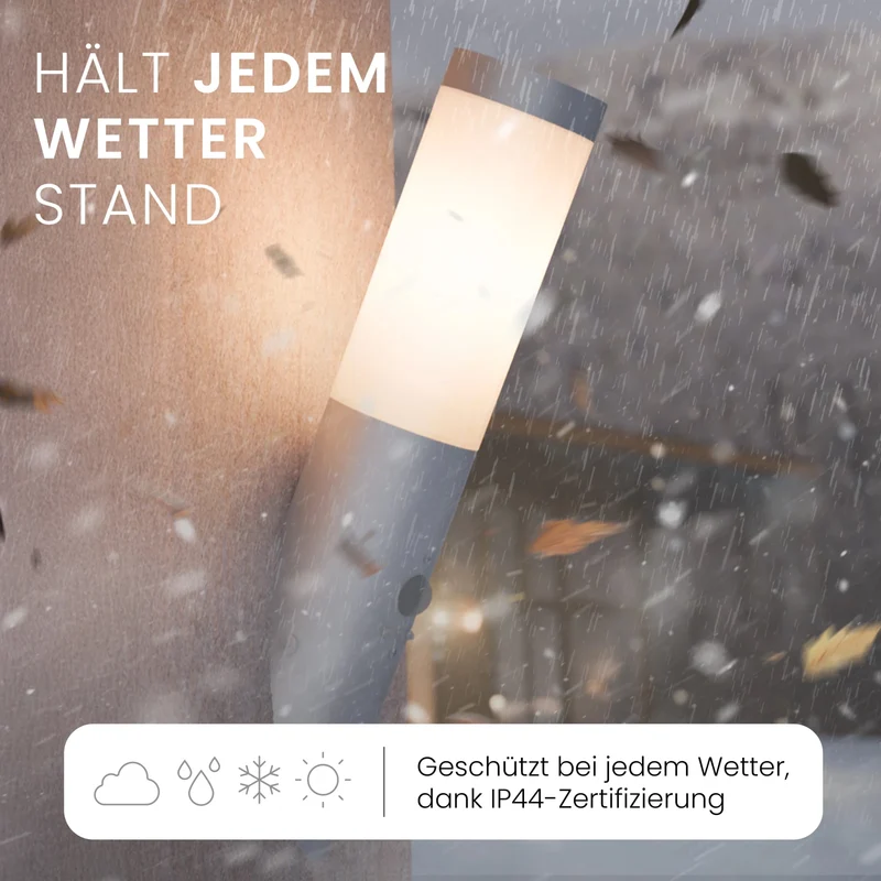 Wandleuchte WAVO mit Sensor