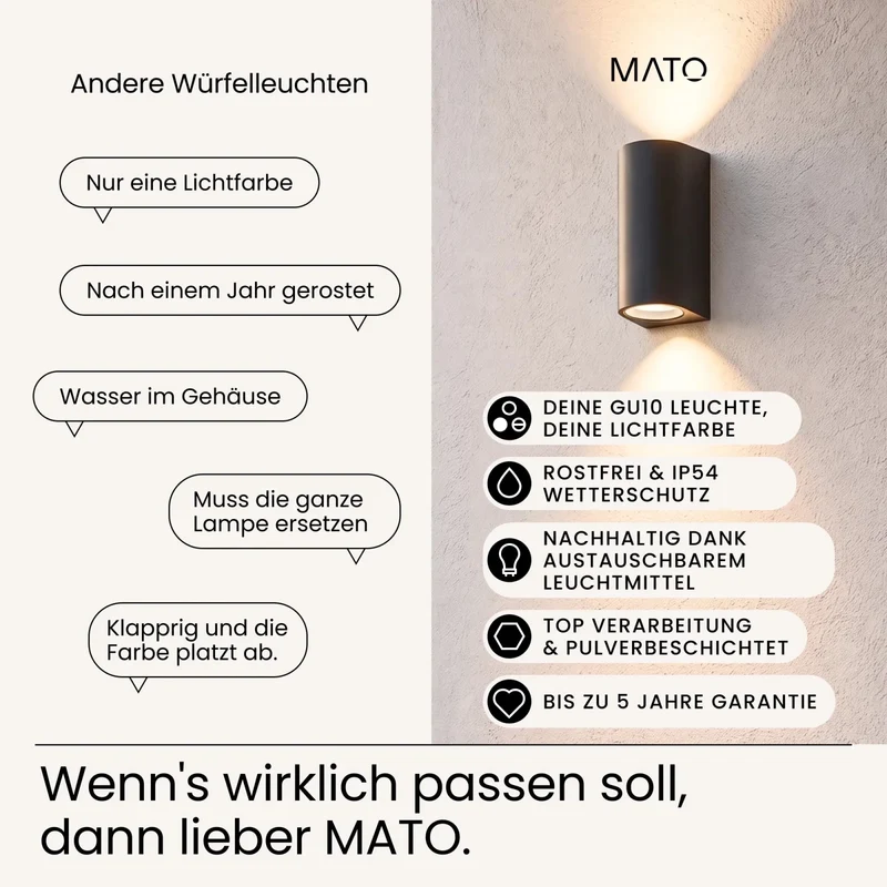 Wandleuchte VAYA DUO