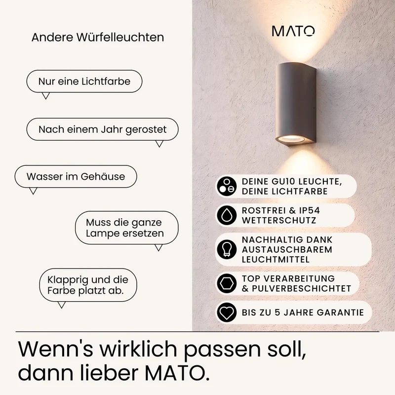 Wandleuchte VAYA DUO
