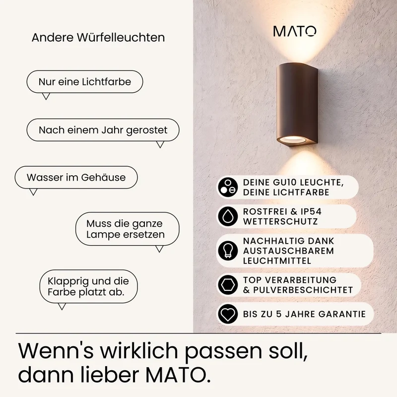 Wandleuchte VAYA DUO