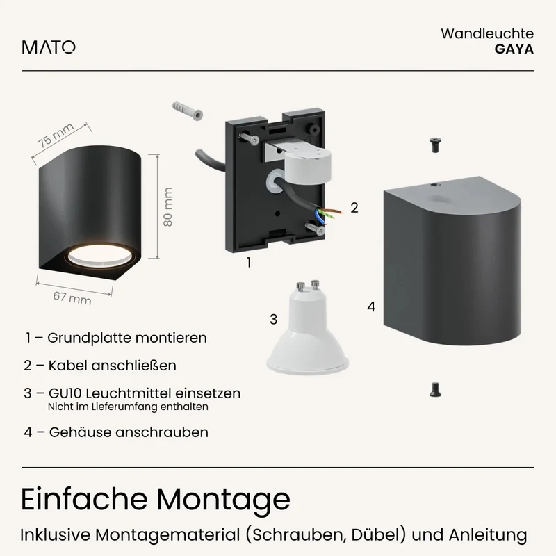 Wandleuchte VAYA