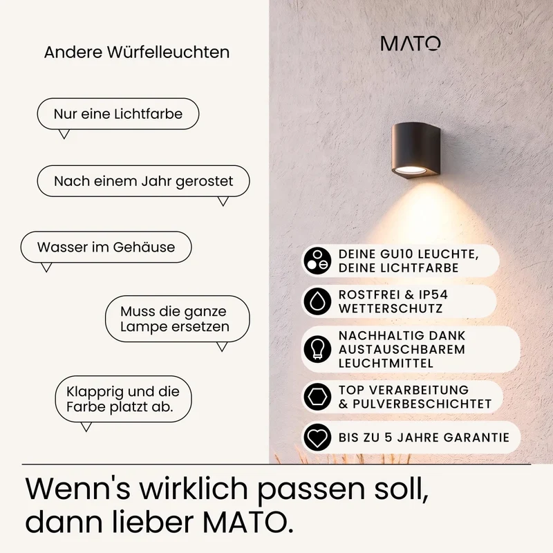 Wandleuchte VAYA