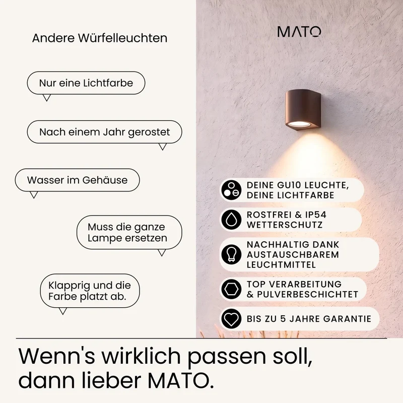 Wandleuchte VAYA