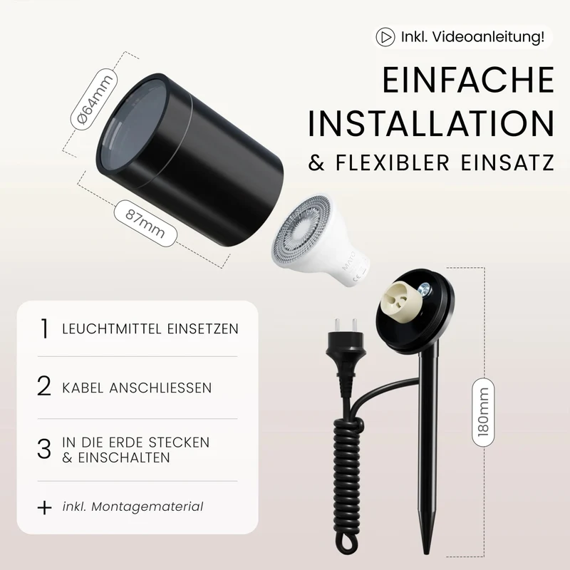 Gartenstrahler SPOTI