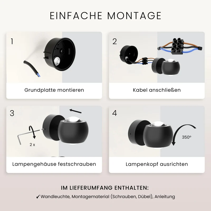 Wandleuchte ORVA