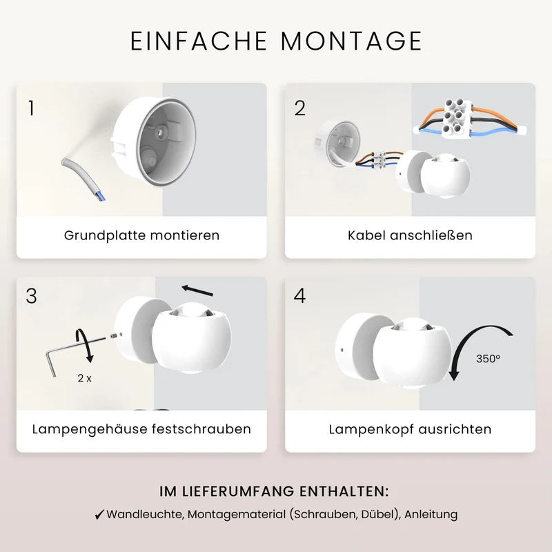 Wandleuchte ORVA