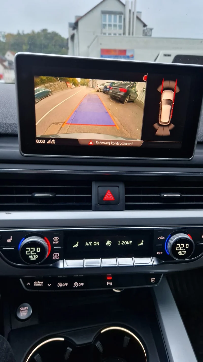 Originale Rückfahrkamera für Audi A4 B9 8W inkl. Einbau (Nachrüstung)