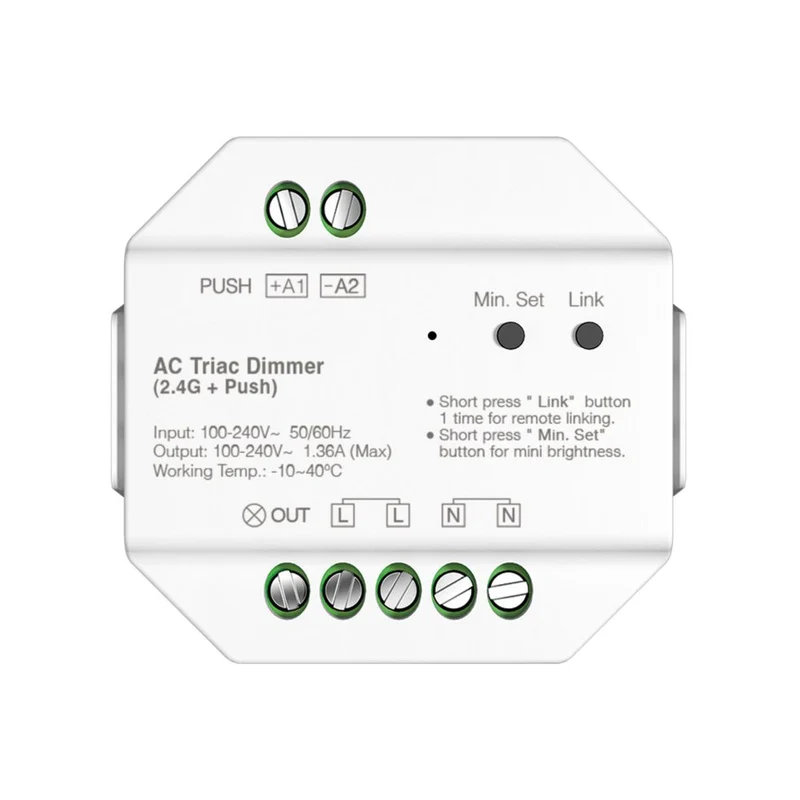 s.luce Smart-Dim-Set 4-Zonen 230V mit Fernbedienung inkl. Einbau