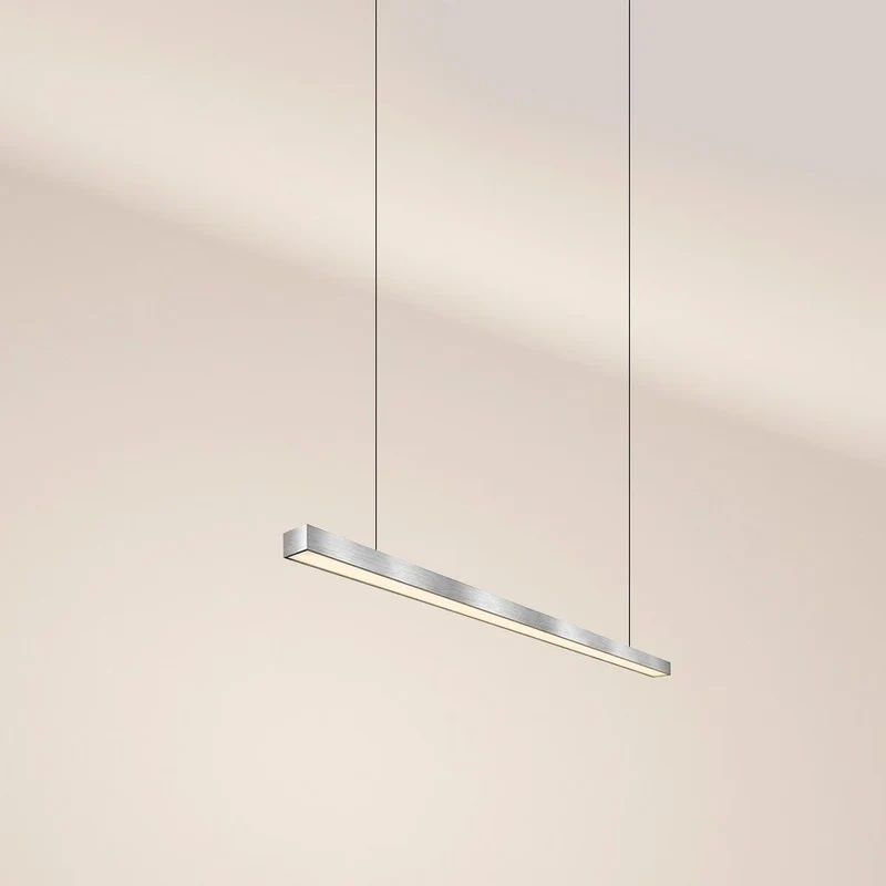s.luce Oris LED-Linienlampe Büro-Pendelleuchte XL nach Maß 2700K