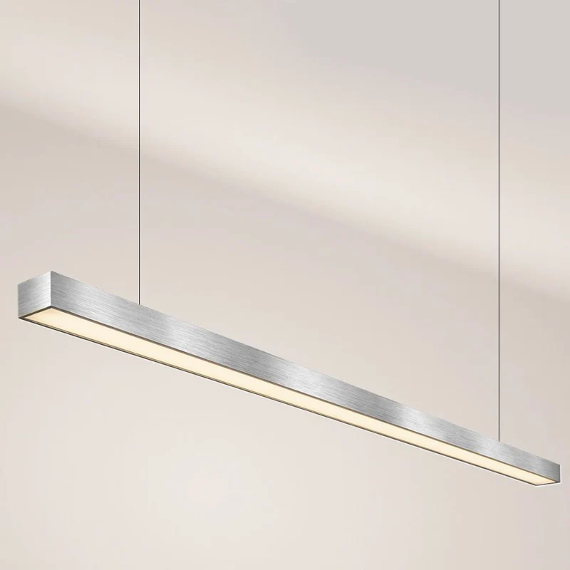 s.luce Oris LED-Linienlampe Büro-Pendelleuchte XL nach Maß 2700K