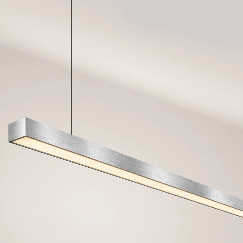 s.luce Oris LED-Linienlampe Büro-Pendelleuchte XL nach Maß 2700K