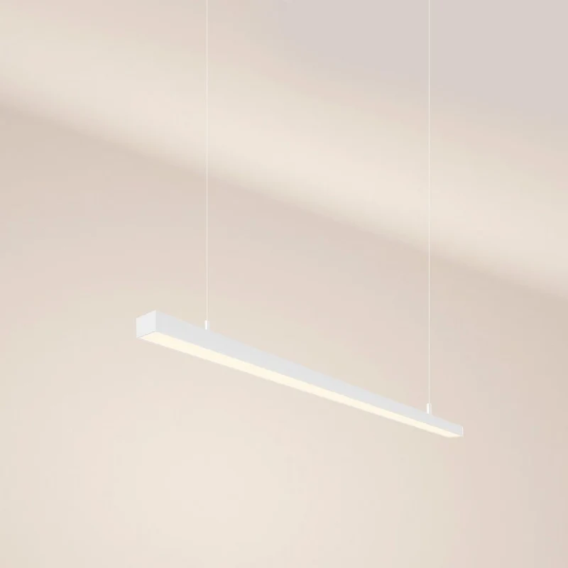 s.luce Oris LED-Linienlampe Büro-Pendelleuchte XL nach Maß 2700K