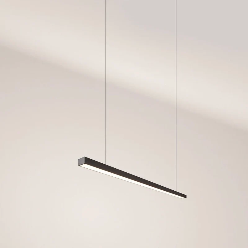 s.luce Oris LED-Linienleuchte Büro-Pendellampe XL nach Maß 4000K